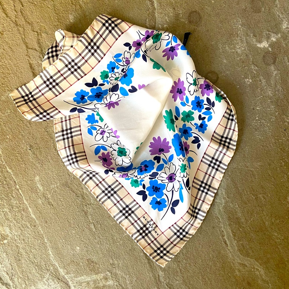 Burberry Silk Scarf